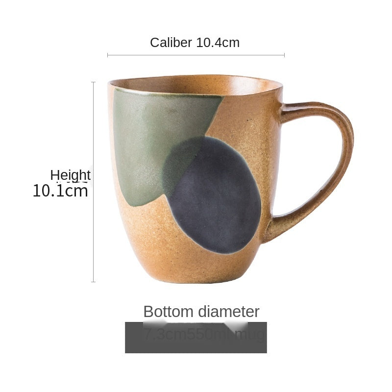 Hand-painted Ceramic Coffee Mug